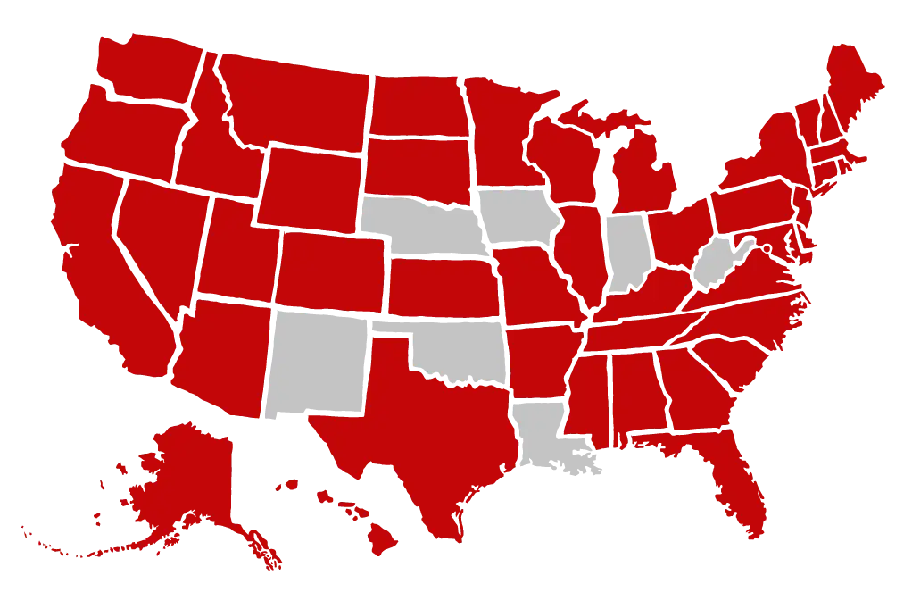Sparus Holdings - Business - U.S. Map Coverage